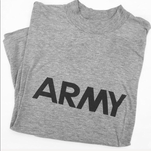 U.S. Army Vintage Physical Training Longsleeve Unisex Discontinued Tee - Picture 13 of 16